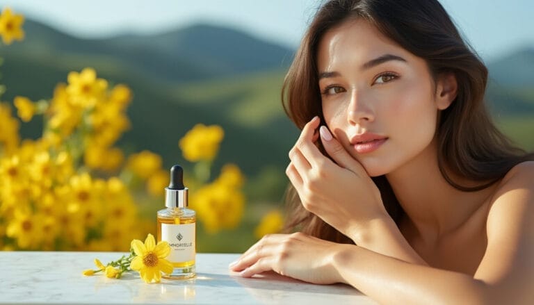 découvrez les bienfaits exceptionnels de l'huile immortelle corse pour le visage : régénération, éclat et anti-âge naturel. apprenez comment l'utiliser efficacement au quotidien pour une peau saine et lumineuse.